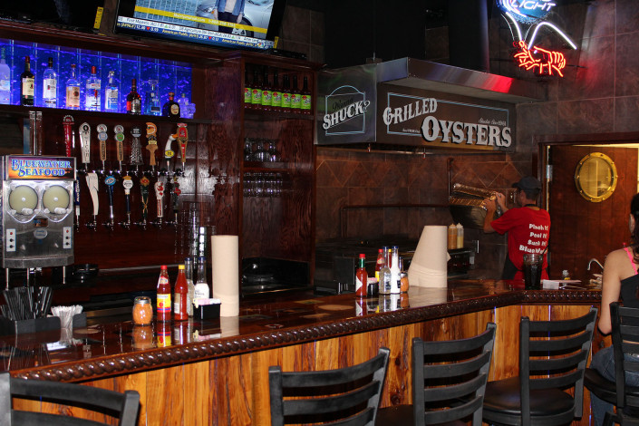 Spring Location Bar at Bluewater Seafood Spring Location Bar at Bluewater Seafood